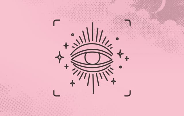 TypeSafe illustration of an eye inside a camera frame